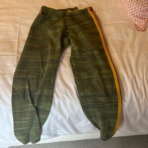 Aviator nation camo sweats